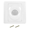thumbnail image 2 of Motion Sensor Light Switch Activated Wall Switches In-Wall PIR Sensor Switch Occupancy Sensor Switch AC180-250V 100 Watts, Single-Pole Extra-wide Delay Time Adjustment, 2 of 8