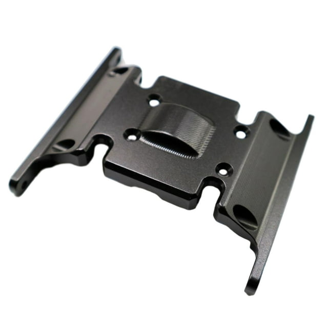 fastboy Gear Box Mount For VENTURE Aluminum Alloy Crawler Skid Plate 1pcs RC Car Accessories Replacement Parts RC Upgrade Part Black
