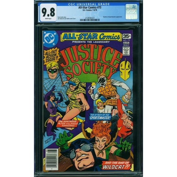 All-Star Comics #73 - CGC 9.8 Comic Book