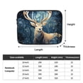 thumbnail image 4 of Laptop Case Protect Sleeve Bag Shockproof Protective Notebook Computer Cover 10 inch, Antler Whitetail Deer Hunting Art, 4 of 7