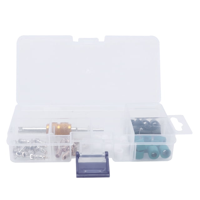 C Service Kit,51PCS/Set Air Conditioning Valve C Repair Tool Air Conditioner Repair Parts Breakthrough Technology