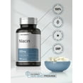 thumbnail image 5 of Niacin | 500mg | 100 Capsules | Essential Vitamin | by Horbaach, 5 of 7