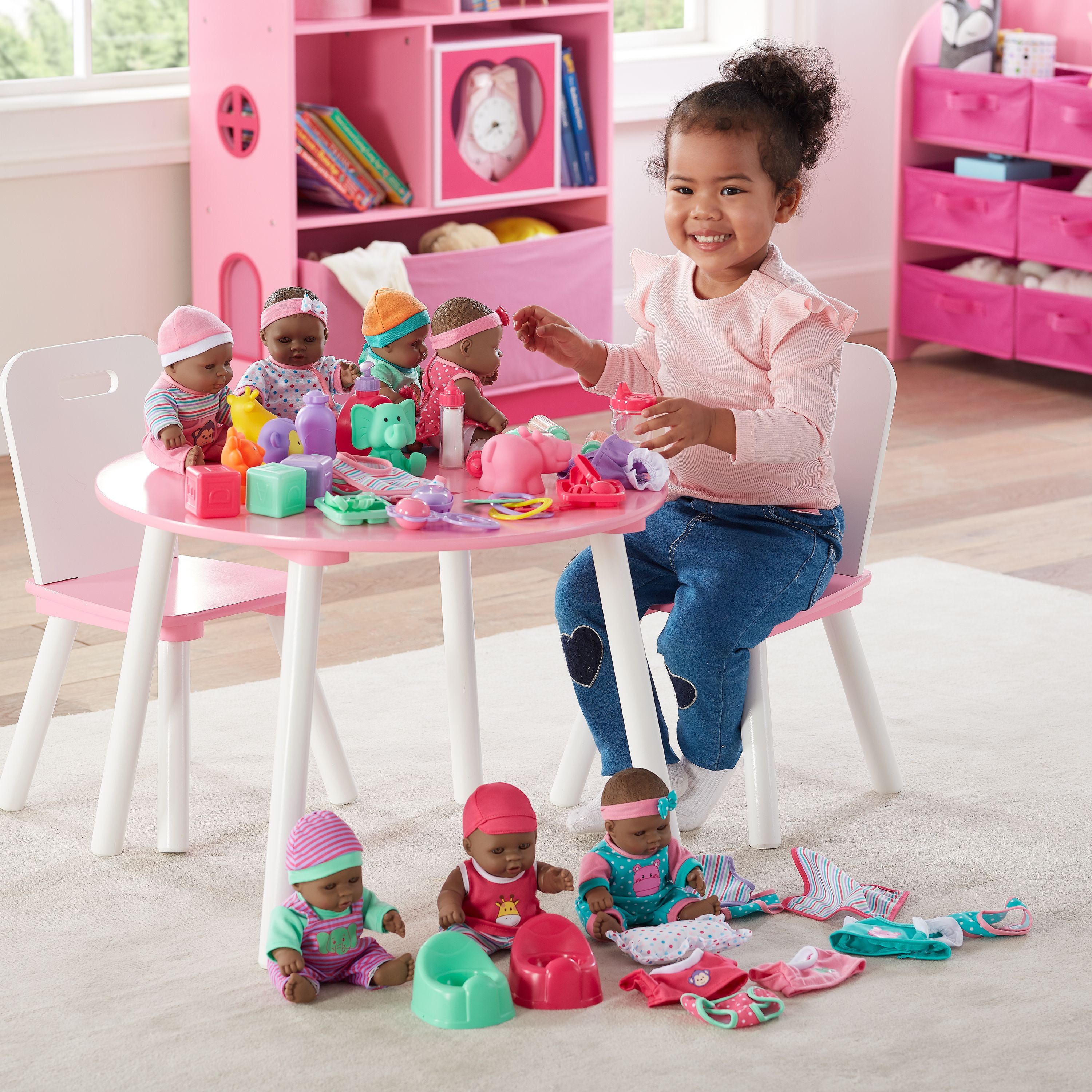 kid connection deluxe baby doll set 48 pieces