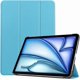 thumbnail image 1 of Funda Protectora Rígida de Cuero PU con Soporte Magnético para iPad Air 11" M2 (2024) - Azul Cielo, 1 of 7