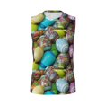 thumbnail image 4 of Yiaed Easter Egg1 Print Men's Singlet Vests Summer Running Muscle Tank Tops Gym Undershirt Round Neck Sleeveless for man, 4 of 5
