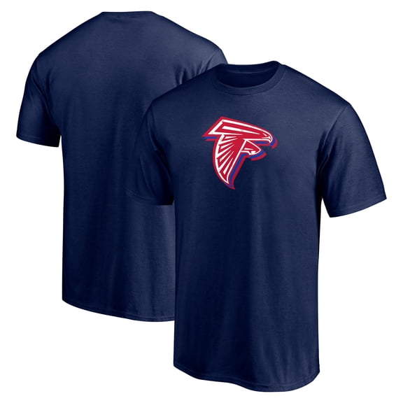Men's Navy Atlanta Falcons Red White and Team T-Shirt