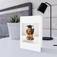 thumbnail image 5 of DistinctInk Greeting Card / Note Card - English Cocker Spaniel Puppy Graduation - PACK of 25, 5 of 7
