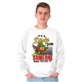 thumbnail image 5 of Woodsy Owl US Forest Service Cartoon Sweatshirt for Men or Women Brisco Brands S, 5 of 6