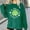 A914 Green, variant on St. Patrick's Day Sweatshirt for Women Large Clover Graphic Long Sleeve Crewneck Casual Loose Fit Festival Apparel Holiday Gift