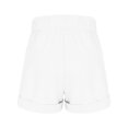 thumbnail image 5 of Girls' Ruffled Elastic Waist Shorts Summer Casual Wide Leg Shorts with Pockets Size 5-15 Years, 5 of 5