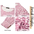 thumbnail image 5 of Fantaslook Womens Tops 3/4 Sleeve with Buttons Dressy Casual Blouses Summer Shirts Beach Vacation Trendy Clothes, 5 of 8