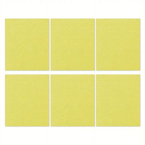 6pcsSwedish DishCloths For Kitchen- Reusable Paper Towels Washable - Cellulose Sponge Microfiber Dish Cloths