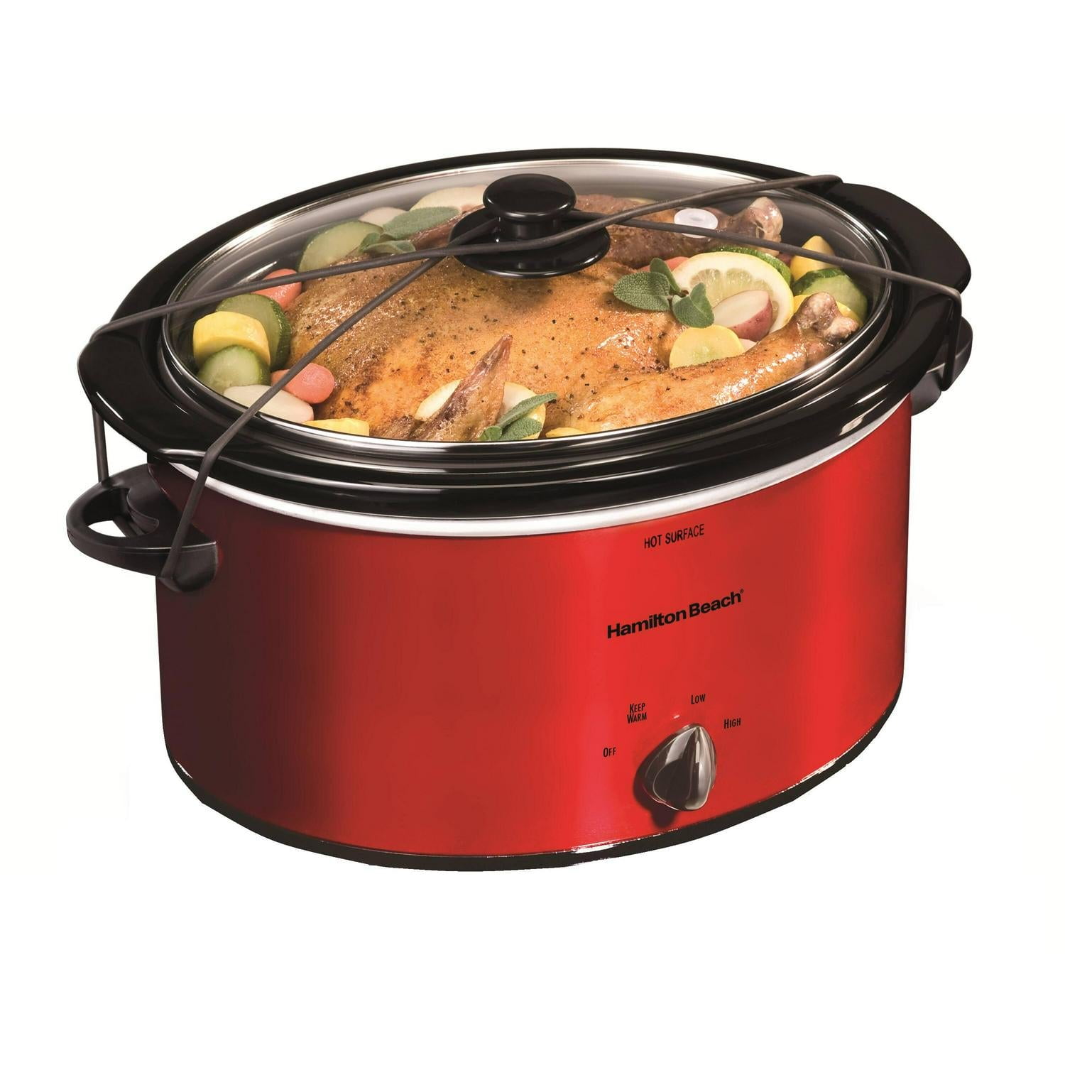 Hamilton Beach 5Quart Portable Slow Cooker Model 33156