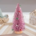 thumbnail image 4 of Christmas Tree Decoration, Mini Christmas Tree, Small Desktop Christmas Tree with Solid Wood Base, Portable Lightweight Festive Holiday Ornament for Home Office Kitchen, 4 of 8