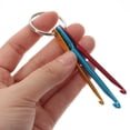 thumbnail image 6 of 4 Pcs Crochet Keychain Sweater Braid Needle Hooks for Knitting Needles Daily Use Tool Crocheting, 6 of 6