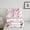 Pink, variant on Manfei Bow Alphabet 2pcs Bedding Comforter Set,Pink White Twin Comforter Sets,Initial Monogrammed Bedding Set,Lightweight Dreamy Room Decoration,Reversible