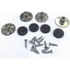 thumbnail image 4 of Solid Wood Furniture Legs Chair Legs Dressing Table Legs Sofa Replacement Legs With Rubber Protective Pads And Pre-drilled Screws, 4 of 4