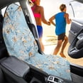 thumbnail image 3 of XYZCANDO Bird and Flowers Car Seat Towel Cover Waterproof, Suitable for Van Truck Seat Car Interior, Terry Cloth Car Seat Covers, for Vans SUVs, 3 of 6