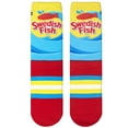 thumbnail image 5 of Odd Sox, Swedish Fish Candy Socks, Fun Novelty Men's Crew, Crazy Graphic Print, Large, 5 of 7