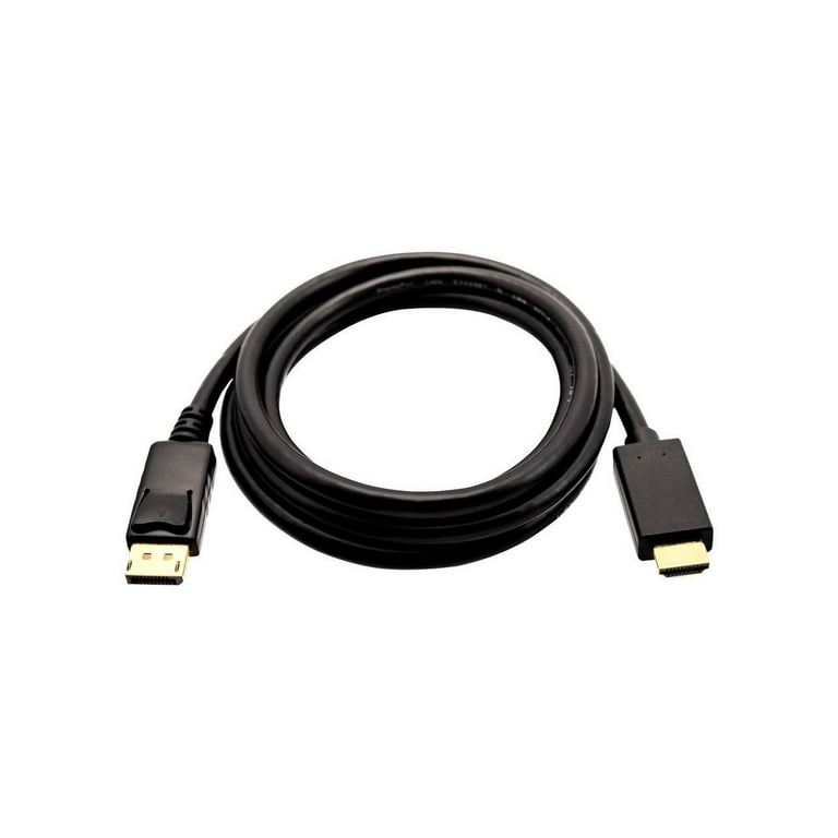 V7 Black Video Cable Displayport Male To Hdmi Male 3M 10Ft