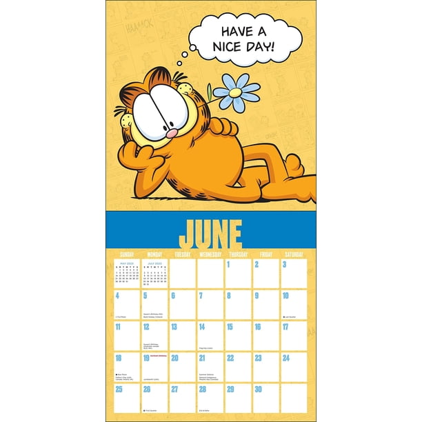 Garfield 2023 Wall Calendar (Calendar) - Walmart.com
