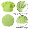 thumbnail image 5 of Toptie Cotton Canvas Adjustable Apron Chef Hat Set for Men and Women-Green-L, 5 of 7