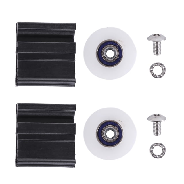 Rueda de puerta de invernadero Eddwiin de 22 mm - Kits de repuesto fuertes y resistentes para invernadero