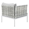 thumbnail image 5 of Modway Harmony 7-Piece  Sunbrella® Basket Weave Outdoor Patio Aluminum Sectional Sofa Set in Taupe Gray, 5 of 10