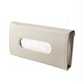 thumbnail image 1 of Car Tissue Holder PU Leather Sun Visor Napkin Box Hanging Organizer for Auto Paper Storage, 1 of 7
