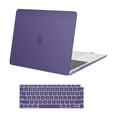 thumbnail image 1 of Funda con teclado MOSISO para MacBook Air 13" 2018-2022, color morado, 1 of 6