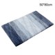 thumbnail image 2 of Bearachild Alfombrilla antideslizante Baño Entrada interior Alfombra absorbente Gradiente Reutilizable Alfombra cómoda para el piso Suministros de limpieza para el hogar Azul Blanco 50x80cm, 2 of 6
