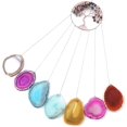 thumbnail image 1 of Arbre de Vie Kit de Carillon Coupe-Vent en Agate pour Décoration Intérieure Extérieure, 1 of 5