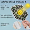 thumbnail image 4 of Pickleball Paddles Set Of 1, Fiberglass Surface, Animal, Leopard Print, 1 Paddle, 2 Balls & Bag, 4 of 5