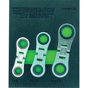 Vim Products FPRW100 3pc Metric Flex Finger Ratchet Wrench Set