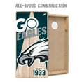 thumbnail image 2 of YouTheFan NFL Philadelphia Eagles 2' x 4' Cornhole Game, 2 of 5
