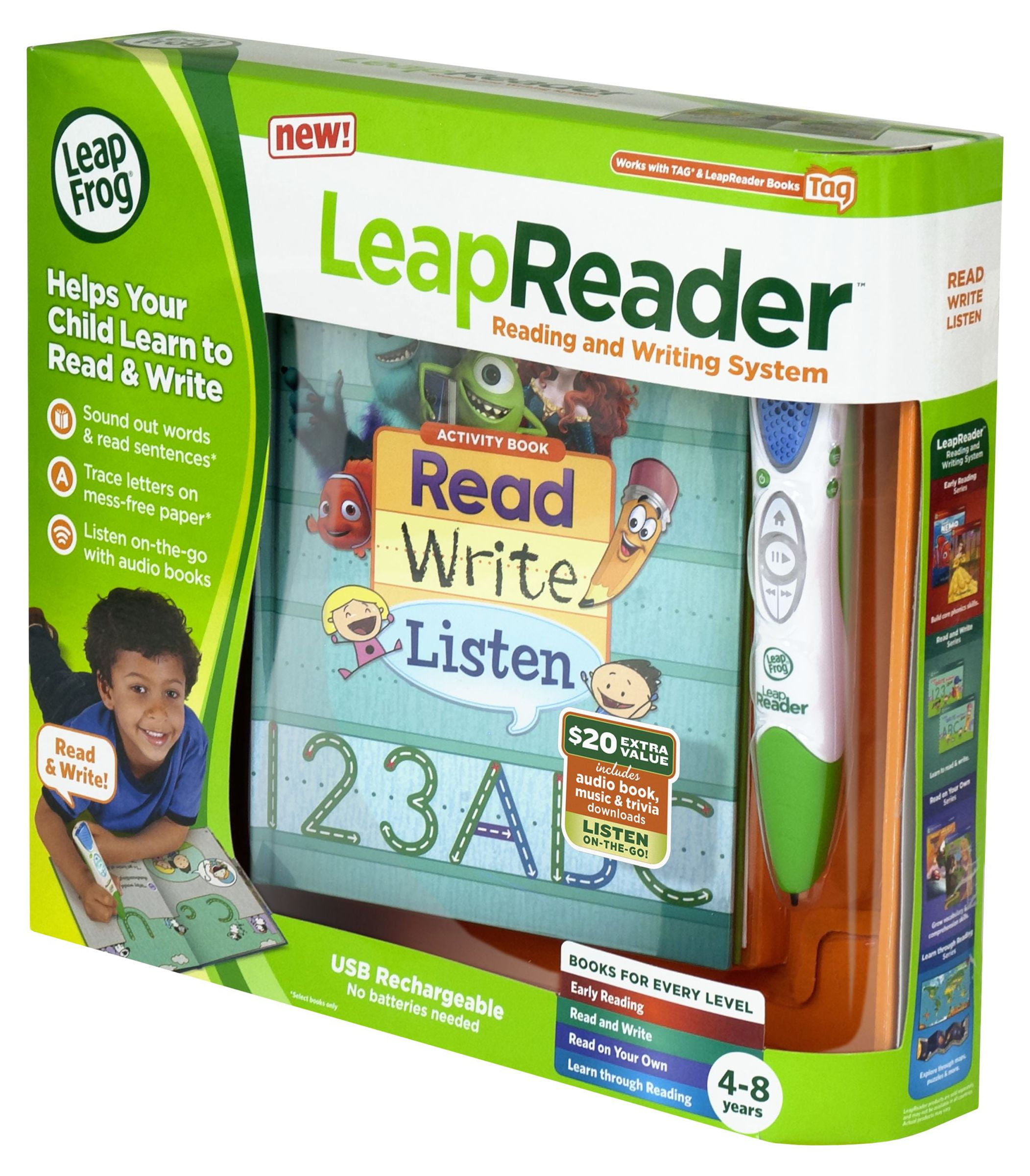 Leapfrog LeapReader Reading and Writing System - Green