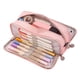 thumbnail image 2 of Bolsa de Lápiz de Mano, Estuche Con Cremallera Gran Capacidad Capacidad de Lona Cómoda Aperura Doble para el Personal para la Oficina, 2 of 8