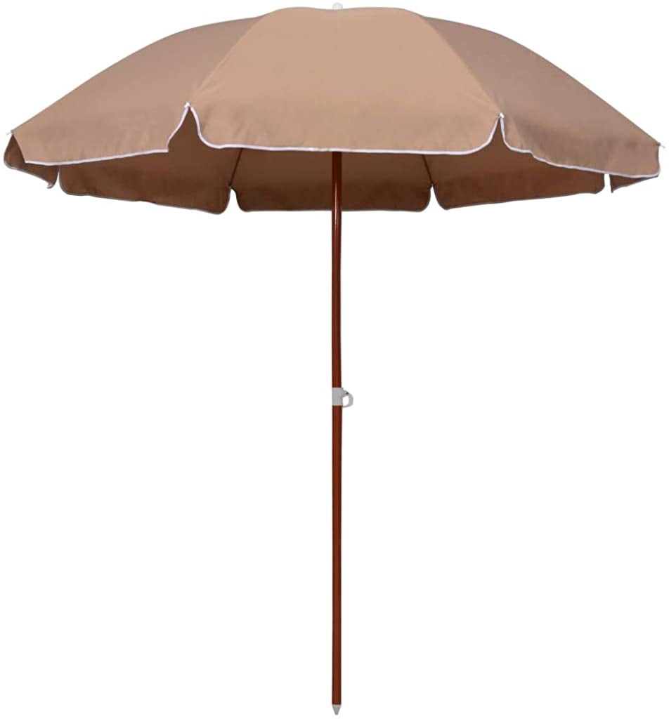 Patio Umbrella, Table Market Umbrella with Steel Pole, Outdoor UV