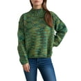 thumbnail image 2 of POROPL Women Sweaters Long Sleeve Crew Neck Sweater Casual Knitted Top Size S-L, 2 of 5