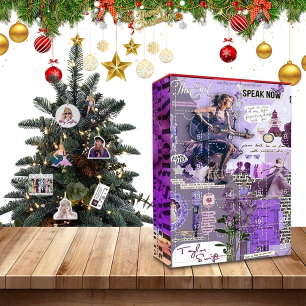 Calendario Adviento Navideño 2024 Del Navidad Taylor Regalo