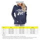 thumbnail image 4 of Sudadera con bolsillo para mujer, estampado de oso, cuello redondo, suave, cómoda, manga larga, camiseta para citas diarias, 4 of 5