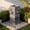 Gray, variant on 27.8" Outdoor Water Fountain with Tiered Waterfall Flow, Resin Waterfall Fountain for Outside, Indoor/Outdoor Water Feature for Garden, Patio