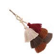 thumbnail image 1 of Colorful Tassel Pendant Ethnic Style Soft And Comfortable Perfect For Keychain Craft Bags, 1 of 8