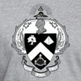 thumbnail image 3 of CafePress - Triangle Black And White Coat Of Arms T Shirt - Fitted T-Shirt, Vintage Fit Soft Cotton Tee, 3 of 4