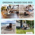 thumbnail image 6 of WDZS Elevated Dog Bed, 50 Inch Cooling Raised Pet Cot, Portable Dog Bed Large Size with Waterproof Textilene Mesh, Alloy Steel Frame, Chew Proof, Indoor & Outdoor, 6 of 11
