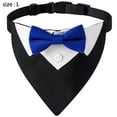 thumbnail image 2 of Pañuelo de boda para perro, Collar para perro con diseños de pajarita, Collar ajustable, pajarita Formal para perro Tux, 2 of 5