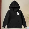 thumbnail image 5 of Tisuna Girls Hoodies Kids Soft Cartoon Print Hoodie With Kangaroo Pocket Teen And Youth Fall Winter Long Sleeve Hoody Size 3-4 Years, 5 of 7