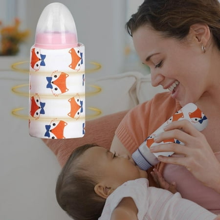 Baby Feeding Bottle Warmer Milk Bottle Bags Cover USB Constant (Best Temperature For Baby Milk)