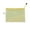 Yellow, variant on quanjun A3 Mesh Zipper Pouch,Plastic Mesh Zipper Pouch,Tear-Resistant Document Pouch,Extra Large Zip File Bags, for School office Supplies Home Travel Storage 12"x16"