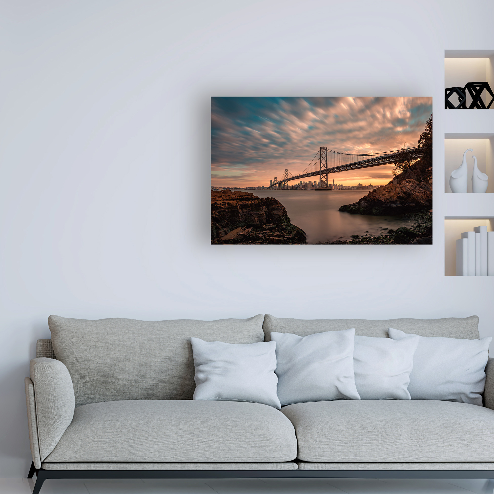 Trademark Fine Art 'San Francisco's Stretch' Canvas Art by Bruce Gett